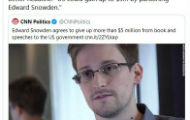 Snouden demantuje da je pristao da američkoj vladi plati pet miliona dolara Snouden demantuje da je pristao da američkoj vladi plati pet miliona dolara